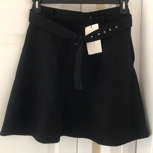NWT Zara size S belted skirt